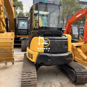 Mini-excavatrice PC55 Japon 5 tonnes, engin de terrassement sur chenilles, moteur japonais, garantie 1 an, état d'occasion 95% neuf, prix bas - Product Image 2