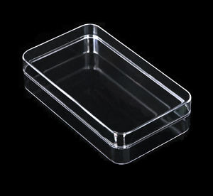 صندوق تخزين أكريليك شفاف ضيق للمكتب لتنظيم الأغراض الصغيرة والمفاتيح - Product Image 3