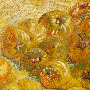 Reproduction de niveau muséale du tableau « Poires et raisins » de Vincent Van Gogh, toile haute résolution, écologique et résistante aux UV - Product Image 3