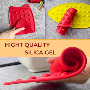 Wholesale Multipurpose <b>Silicone</b> Iron <b>Pad</b>, Hot Resistant Protective Mat for Ironing Board, Safety Accessory - Product Image 2