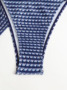 섹시한 수영복 비키니 Trajes 드 바노 로파 드 플라 야 3 조각 짧은 원피스 수영복 아시아 여성 - Product Image 5