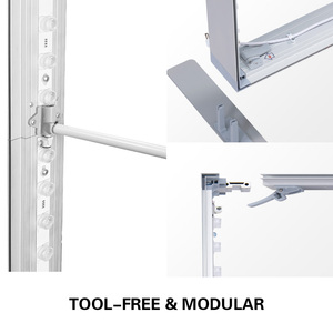 Nouvelle Boîte d'affichage Lumineuse avec Cadre Tensionnel en Tissu – Support d'Exposition Panneau d'Affichage Caixa <span class=keywords><strong>De</strong></span> <span class=keywords><strong>Luz</strong></span> - Product Image 2
