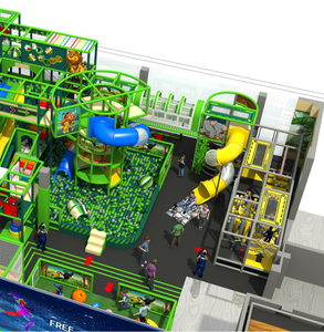 Castillo Inflable Infantil Comercial Colorido, Equipo <span class=keywords><strong>de</strong></span> Juegos Interior para Niños - Product Image 1