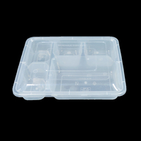 18535 Protection de l'environnement, boîte de rangement alimentaire en plastique PP de qualité alimentaire, compatible micro-ondes