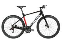 GRAVEL-X Vélo de Gravel en Carbone RS-24 vitesses, Freins à Disque Hydrauliques, Roues en Aluminium, Guidon en Carbone, Suspension Avant, Vélo de Course Tout-Terrain