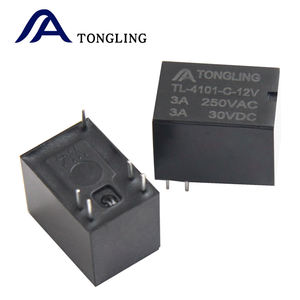 Миниатюрное сигнальное реле TONGLING 4101 946H-1C-12D, 12В, 5 контактов, 3А, 250В переменного тока, с позолоченными контактами, 2 Ампера, силовые реле AgNi, прямое подключение - Product Image 6