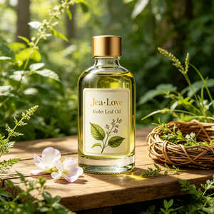 Huile de feuille de violette de qualité supérieure, distillée à la vapeur, pour diffuseur d'arômes, <span class=keywords><strong>spa</strong></span> et matières premières cosmétiques, vente en gros, service OEM - Product Image 6