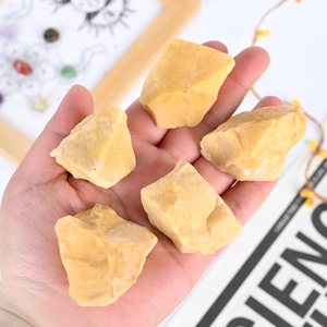 คริสตัลธรรมชาติสีเหลืองอะเวนทูรีนแบบขายส่ง หินดิบขัดเงาสำหรับตกแต่งบ้าน ยี่ห้อ CHUSE - Product Image 1