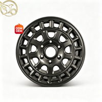 Nouvelles jantes de voiture en alliage d'aluminium moulé haute performance PY 15 5x100 à rayons en V, finition diamantée et lèvre polie, certifiées EU DOT pour Hyundai Sports