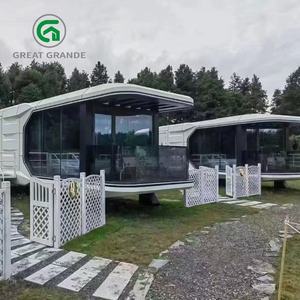 Maisons préfabriquées pour habitation, capsules de mobilier modulaires les plus durables, modèle commercial pour hôtels et <span class=keywords><strong>camping</strong></span>, maisons préfabriquées à assembler - Product Image 3