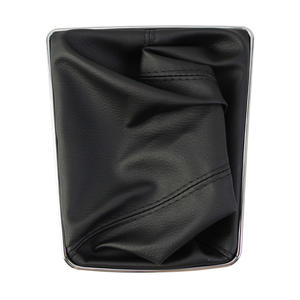 Housse de levier de vitesse Opel Astra H en cuir PU noir, style classique, housse anti-poussière individuelle pour transmission manuelle - Product Image 4