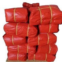 Meilleures ventes d'usine de bâches orange imperméables durables d'extérieur utilisées en usine pour tente et revêtement
