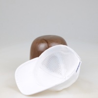 Chapeau de soleil 5 panneaux sur mesure, haute qualité, imperméable, maille découpée au laser, visière plate, logo imprimé, respirant
