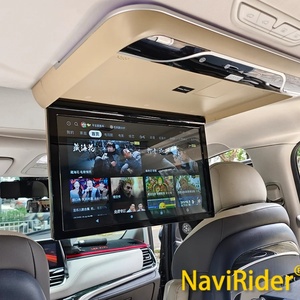 19 Inch <b>Android</b> 13 2+32GB <b>Car</b> Roof Monitor <b>TV</b> Flip Down for Mercedes - Benz Viano Video Player Universal <b>Car</b> HDMI Input USB FM - Product Image 1
