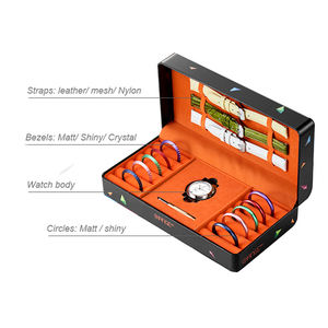 <span class=keywords><strong>Montre</strong></span>-<span class=keywords><strong>bracelet</strong></span> pour femme Changever, à quartz <span class=keywords><strong>interchangeable</strong></span>, montres, reloj, montres - Product Image 6