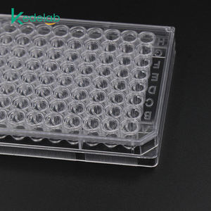 البلاستيك ابوار 0.1 مللي 96 الآبار عادي نهاية Pcr لوحة شقة صفيحة ميكروسكوبية - Product Image 5