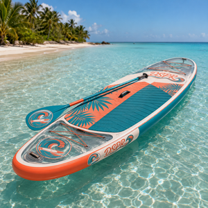 Planche à pagaie transparente innovante, corps résistant à l'usure avec panneau transparent, offre des vues <span class=keywords><strong>fantastiques</strong></span> pour les amateurs de sports nautiques - Product Image 1