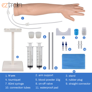 Bộ dụng cụ lấy máu tĩnh mạch tĩnh mạch truyền dịch tĩnh mạch tĩnh mạch mới, giá đỡ truyền dịch tĩnh mạch, mô hình tay truyền dịch tĩnh mạch chân thực bằng silicon, mô hình y tế <span class=keywords><strong>OEM</strong></span> tùy chỉnh - Product Image 2
