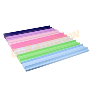 Soporte de madera artesanal para Mahjong, rosa, azul, verde, negro, blanco, para fichas de letras y números, y empujador de bloques de juego - Product Image 5