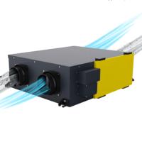 Système de ventilation à double flux avec récupération de chaleur, HVAC ERV HRV VMC, conception flexible pour hôtels et hôpitaux