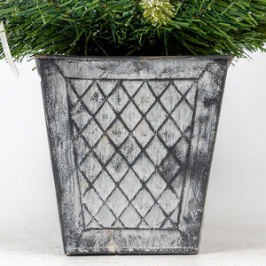 Arbre de Noël artificiel de table familial vert foncé en pin Co-Arts - Product Image 2