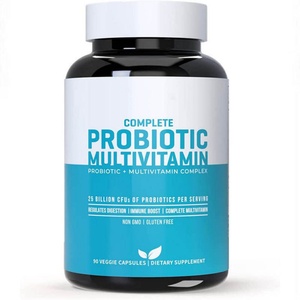 Suplemento Probiótico de Marca Privada OEM para Promover la Salud Intestinal, 25 Mil Millones de UFC, Cápsulas de Complejo Probiótico Multivitamínico - Product Image 1