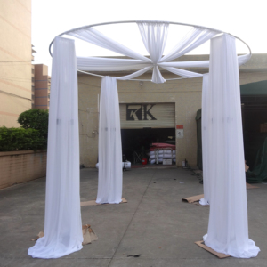 Aluminum fabric <b>backdrop</b> <b>stand</b> event wedding pipe and drape - Product Image 2