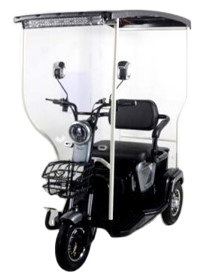 จีนโรงงานรถสามล้อพลังงานแสงอาทิตย์จักรยานไฟฟ้าที่มีหลังคา - Product Image 2