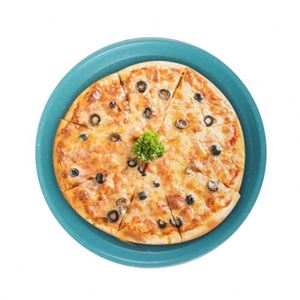 Molde Redondo Antiadherente de Acero al Carbono de 9 Pulgadas para Tartas, Apto para Microondas, para Hornear Pizza, Color Negro Salpicado, para Hornear Pan en la Cocina - Product Image 6