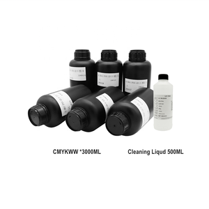 New Imported LED UV Ink for UV Flatbed Printer for T50 L800 1390 DX5 DX7 Xp600 I3200 with Emboss Effect - Product Image 2