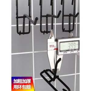 Ganchos de rejilla de alambre para exhibición en supermercados, ganchos de hierro para colgar adornos, ganchos de estantería engrosados - Product Image 2