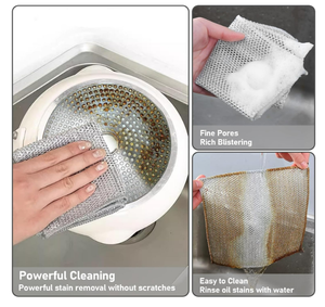 Multipurpose Microfiber Bathroom Cleaning <strong>Cloths</strong> Non-Scratch Miracle <strong>Cloth</strong> for Dishes and Sink - Product Image 3