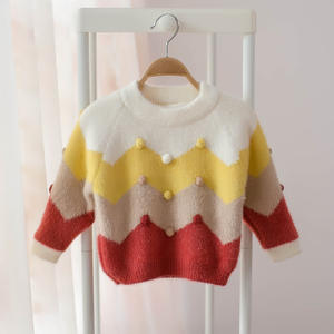 handmade sweater design for baby girl with graph
