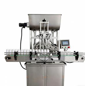 Máquina Automática Vertical de Llenado de Botellas (500ml/200ml) para Crema de Belleza, Jugos, Bolsas de Plástico, Bebidas, con Motor de Pistón PLC - Product Image 4