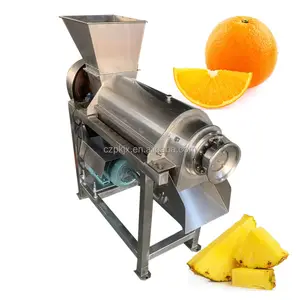 Presse-agrumes industriel en spirale pour fruits broyés/extracteur de jus d'orange/équipement de fabrication de jus broyé à vis pour légumes