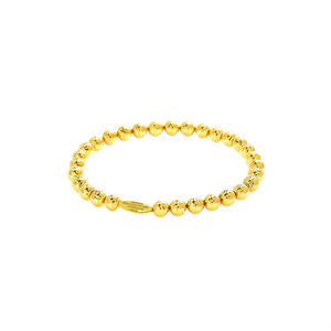 Fashion <b>Beaded</b> <b>Bracelet</b> 316L Stainless Steel PVD <b>Gold</b> Plating Sustainable Resistant Jewelry Accessory - Product Image 2
