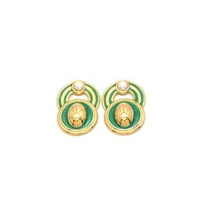 Boucles d'oreilles pendantes tendance E295-E200-0469ZML - Product Image 1