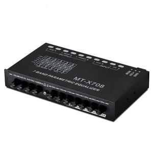 Égaliseur de voiture Égaliseur à 7 bandes Réglage de l'égalisation <span class=keywords><strong>audio</strong></span> de la voiture, amplificateur croisé Amplificateur de puissance - Product Image 1