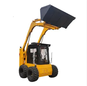 Yaweh Mini Skid Steer Le moins cher EPA EURO5 Bucket 72 Mini Loader stand on seat type skid steer loader