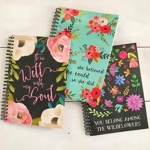 2021-2022 Personal Hardcover Notebook dengan Percetakan Kustom dan Stiker Tersedia Jurnal Mingguan Planner 3 - 7 Hari 15 Hari