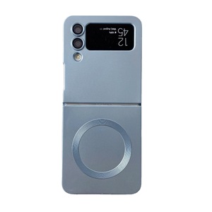 Coque de protection pour Samsung Galaxy Z Flip 6 4 3 5 Flip5, chargeur sans fil Magsafe de luxe, mat, Ultra fin, en PC rigide - Product Image 6