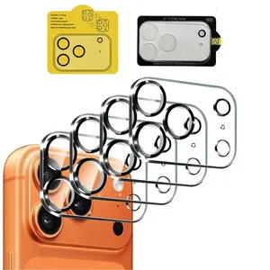 ฟิล์มกันรอยหน้าจอ ป้องกันรอยขีดข่วน เลนส์กล้องหลังแบบกระจกนิรภัย สำหรับ iPhone 18 17 Air 16 15 Plus 14 Mini 13 12 11 - Product Image 1