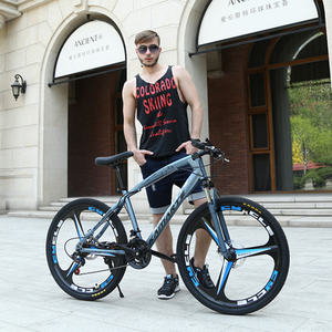 Alta calidad 24 <span class=keywords><strong>26</strong></span> 27,5 29 pulgadas llanta de carbono <span class=keywords><strong>Racer</strong></span> <span class=keywords><strong>bicicleta</strong></span> económica plegable <span class=keywords><strong>bicicleta</strong></span> de montaña 21 engranajes de velocidad fácil de llevar acero - Product Image 4