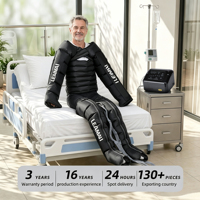 Masseur de jambes à drainage lymphatique très vendu, bottes de compression à 6 chambres, machine de pressothérapie à air pour soulager les douleurs articulaires