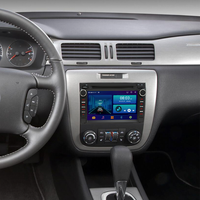 Navigation GPS pour voiture, 4 cœurs, écran HD 7 pouces, WiFi, CarPlay sans fil, Android Auto, radio FM, lecteur DVD pour voiture, GMC