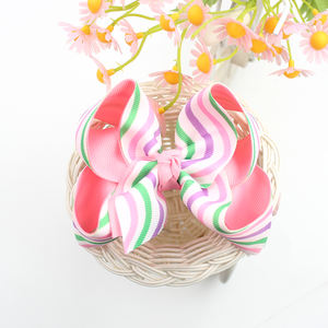 Venta al por Mayor de Lazos para el Cabello con Diseño de Conejito de Pascua para Niñas, Lazos Florales con Diseño de <span class=keywords><strong>Pollito</strong></span> de Pascua, Accesorios para el Cabello Infantiles - Product Image 5