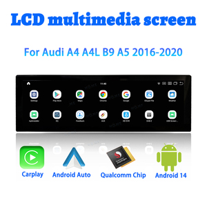 Reproductor Multimedia para Auto, DVD, Estéreo, Android de 14.9 Pulgadas para <span class=keywords><strong>Audi</strong></span> A4 A4L B9 <span class=keywords><strong>A5</strong></span> <span class=keywords><strong>2016</strong></span>-2020, Radio para Auto, GPS, Navegación, Carplay, Pantalla Táctil - Product Image 1