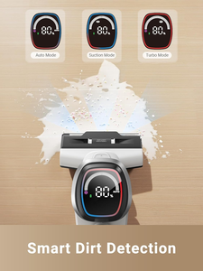 Proclean Chất lượng cao 10 ngôn ngữ giọng nói nhắc nhở không dây ướt và khô Máy hút bụi tự làm sạch máy giặt sàn cho nhà - Product Image 6