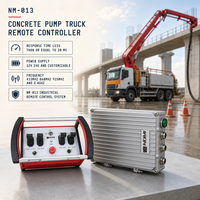 Télécommande pour camion pompe à béton NM-013 avec temps de réponse inférieur ou égal à 20 ms et options d'alimentation 12V 24V