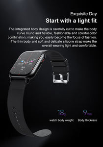Montre connectée à écran tactile complet de 1,85 pouce, étanche IP67, moniteur de pression artérielle, d'oxygène et de fréquence cardiaque, montre connectée ZW32 - Product Image 2
